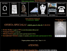 Tablet Screenshot of monumente-funerare.org