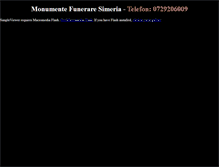 Tablet Screenshot of monumente-funerare.info